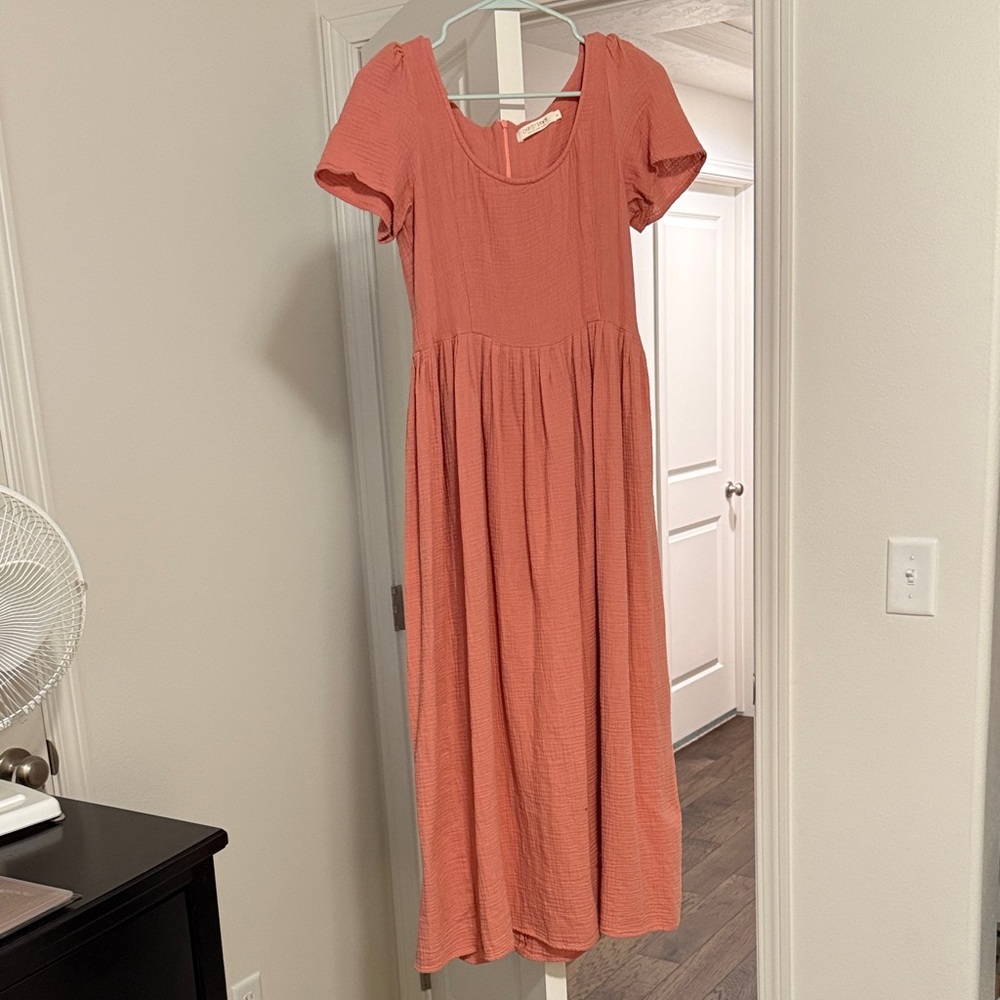 Christy Dawn Scarlett Dress- Santa Fe Pink